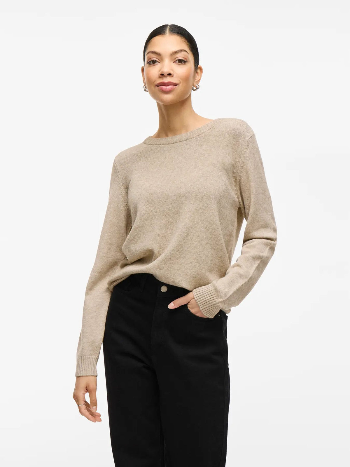 Pull Vila Clothes couleur beige