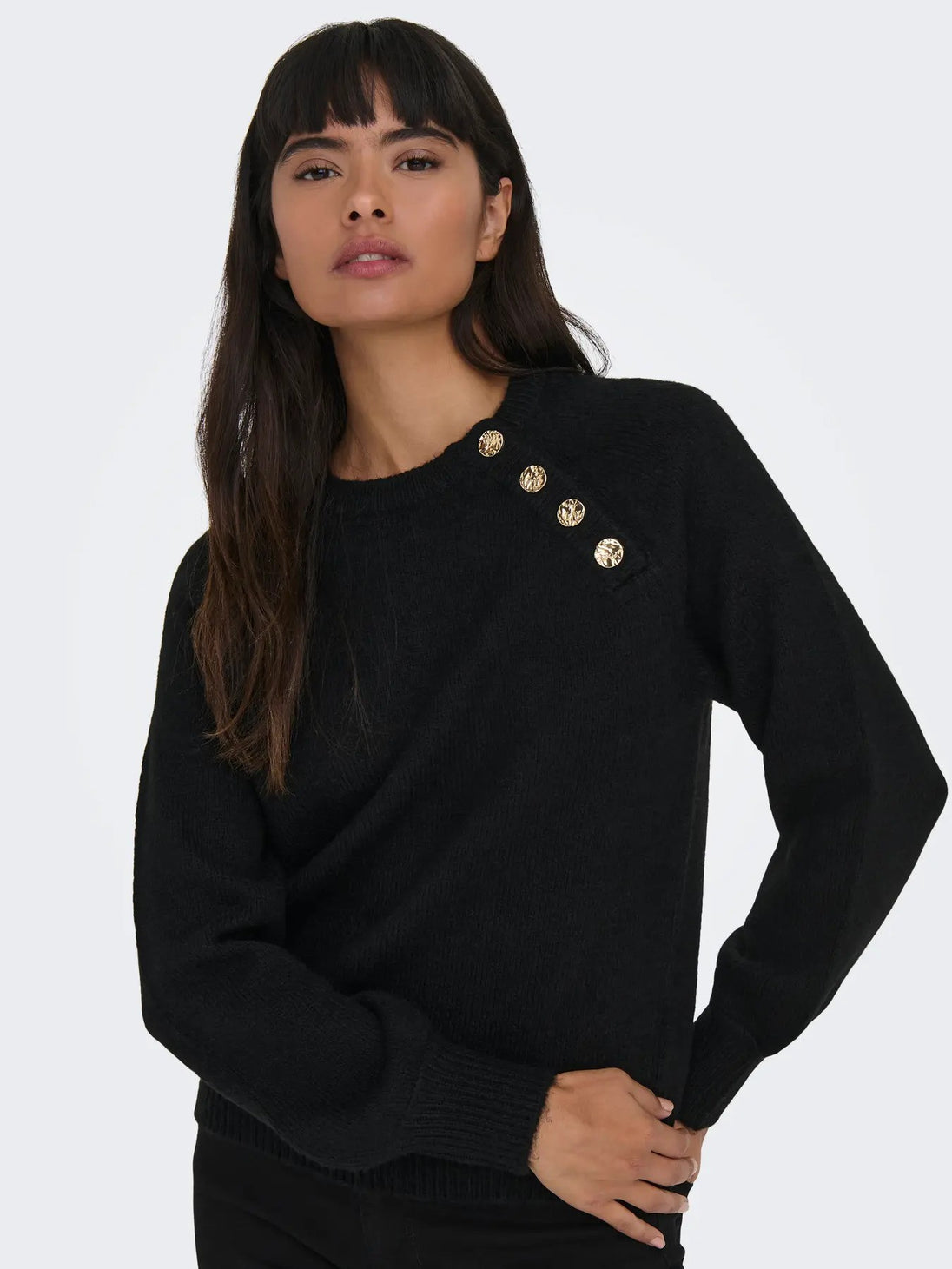 Pull Only couleur noir — vue 3