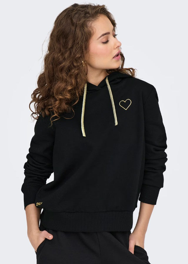 Sweat Only couleur noir — vue 4