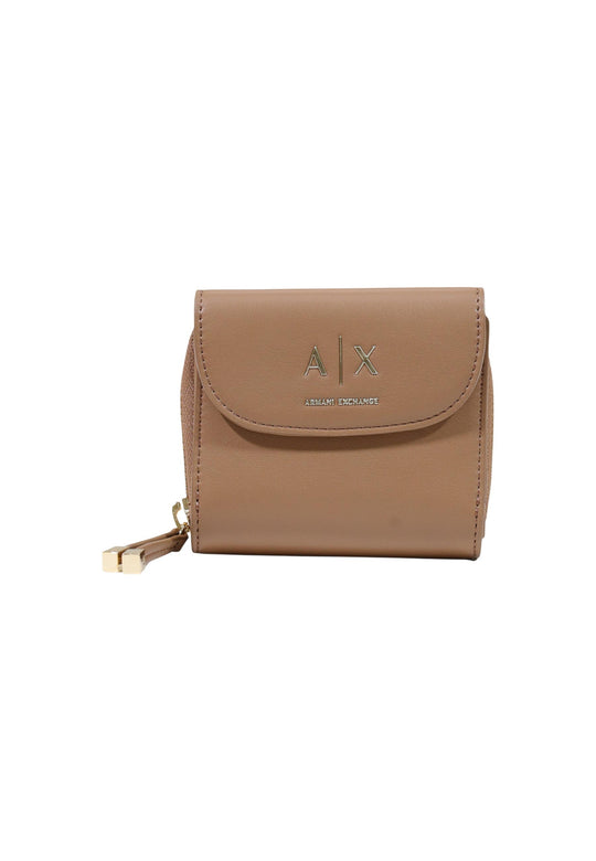 Portefeuille Armani Exchange couleur beige