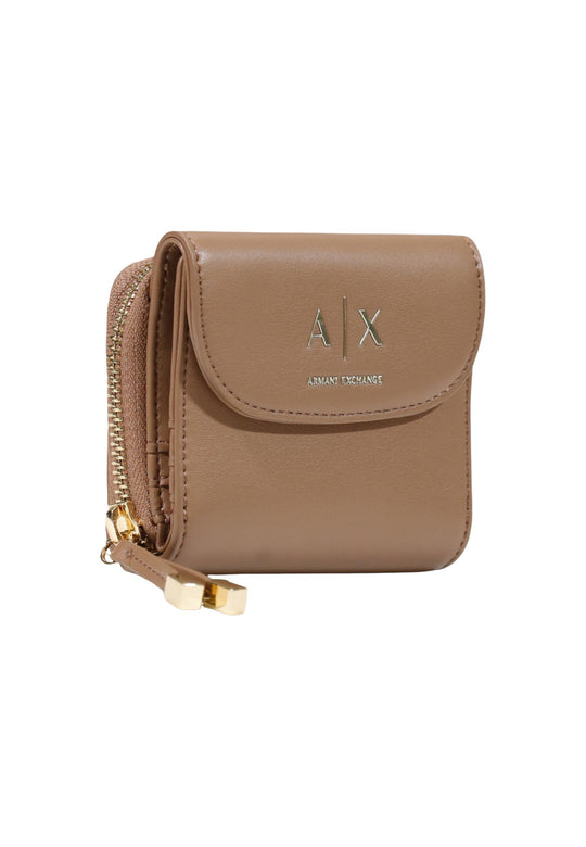 Portefeuille Armani Exchange couleur beige — vue 2