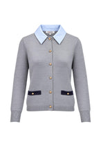 Cardigan Morgan De Toi couleur gris — vue 2