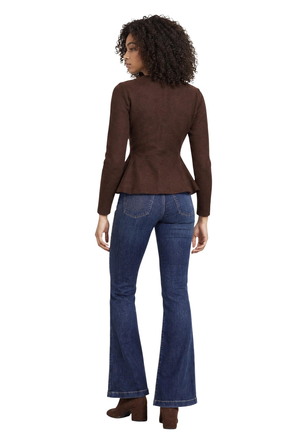 Cardigan Morgan De Toi couleur marron — vue 3