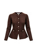 Cardigan Morgan De Toi couleur marron — vue 2