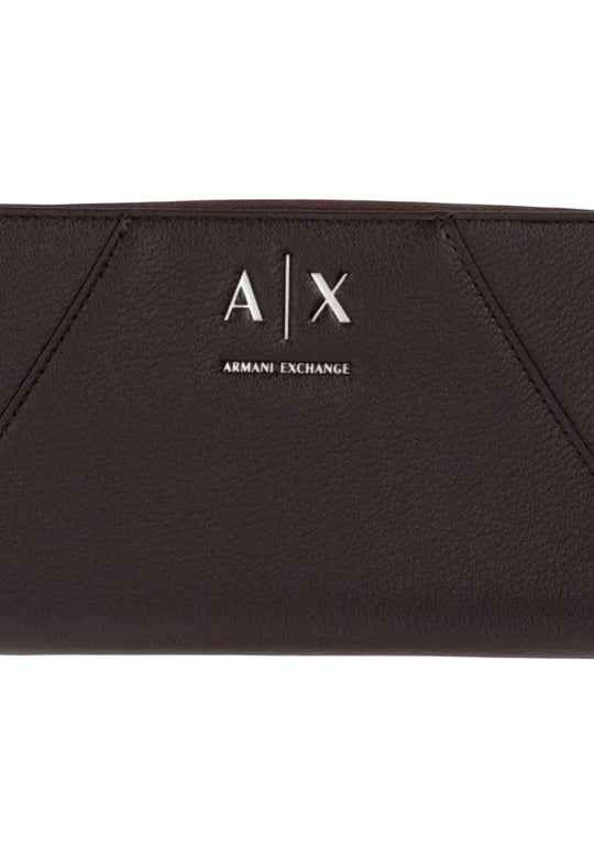Portefeuille Armani Exchange couleur marron — vue 2