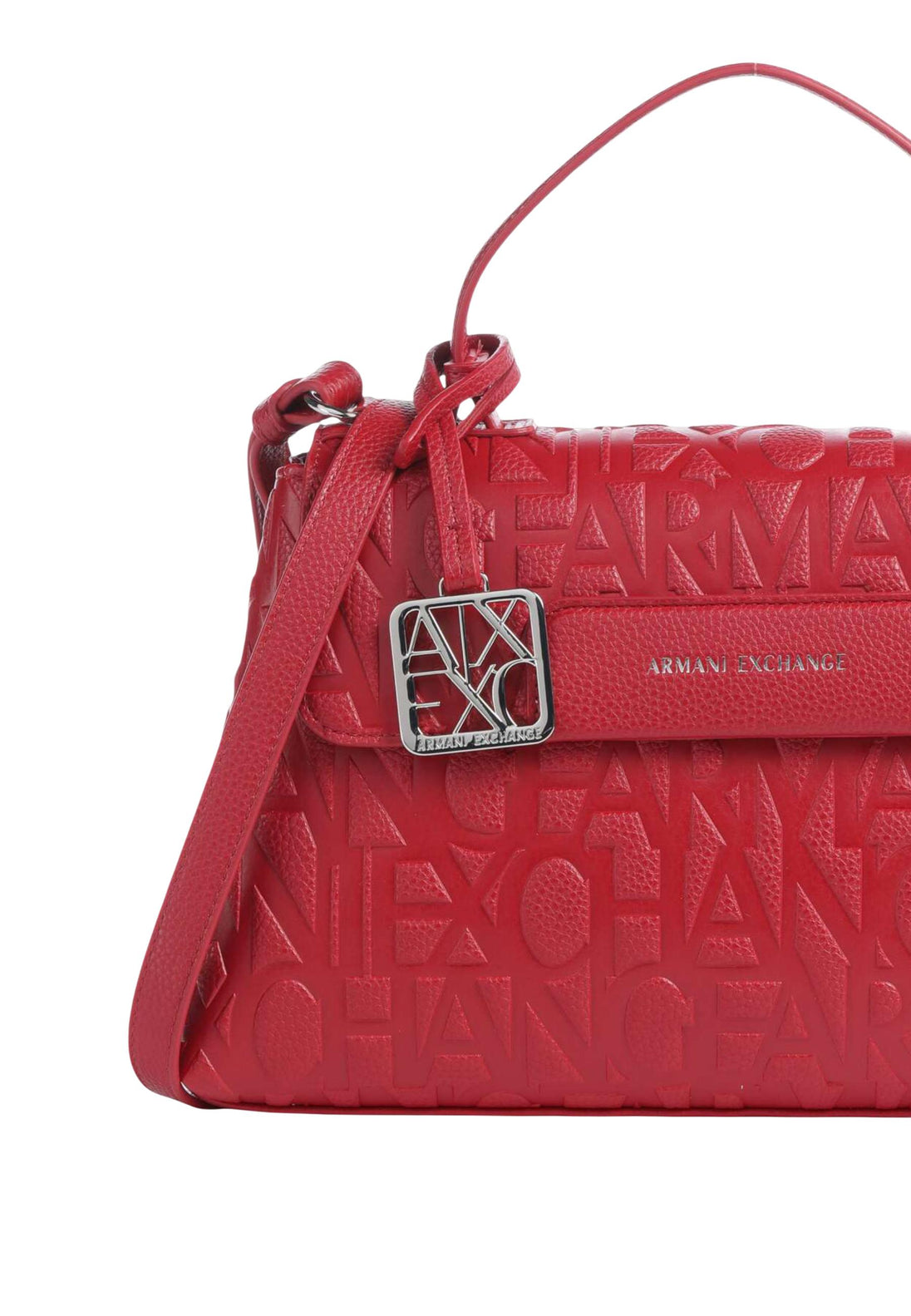 Sac Armani Exchange couleur rouge — vue 2