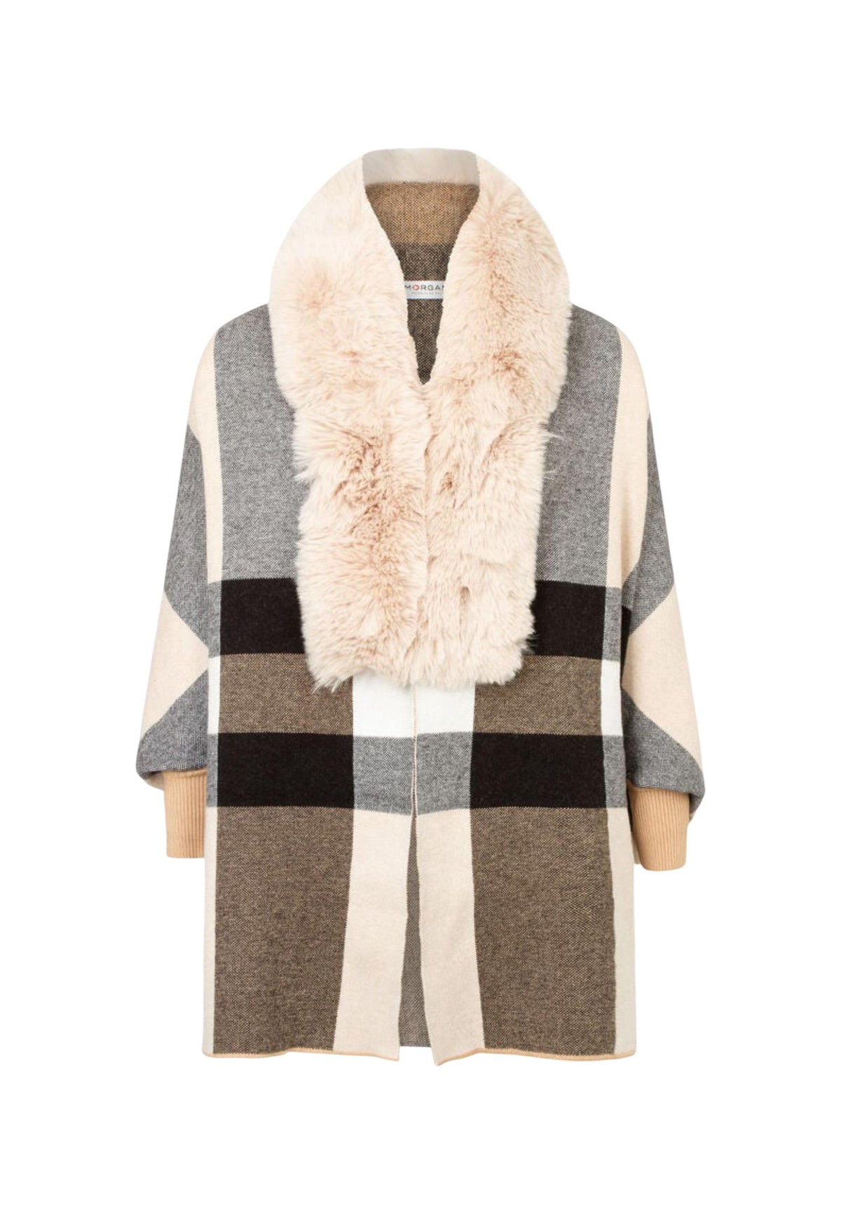 Veste Morgan De Toi couleur beige — vue 3