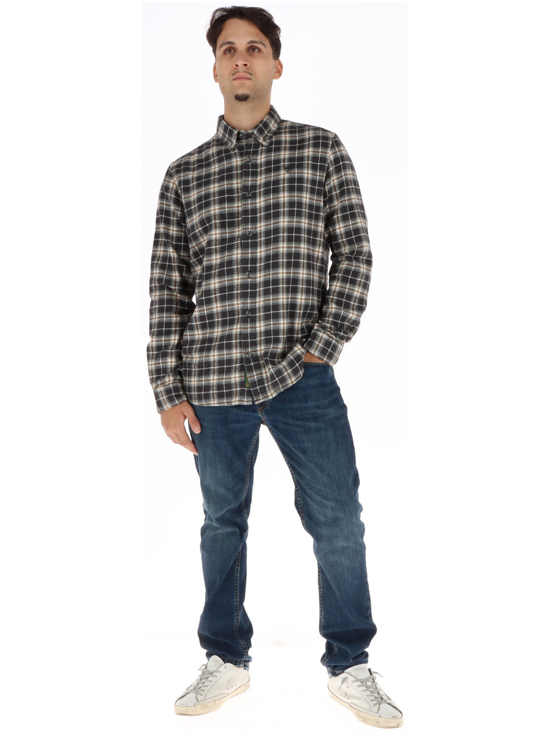 Chemise Timberland couleur noir — vue 4