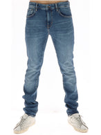 Jean Superdry couleur bleu