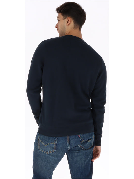 Sweat Superdry couleur bleu — vue 2