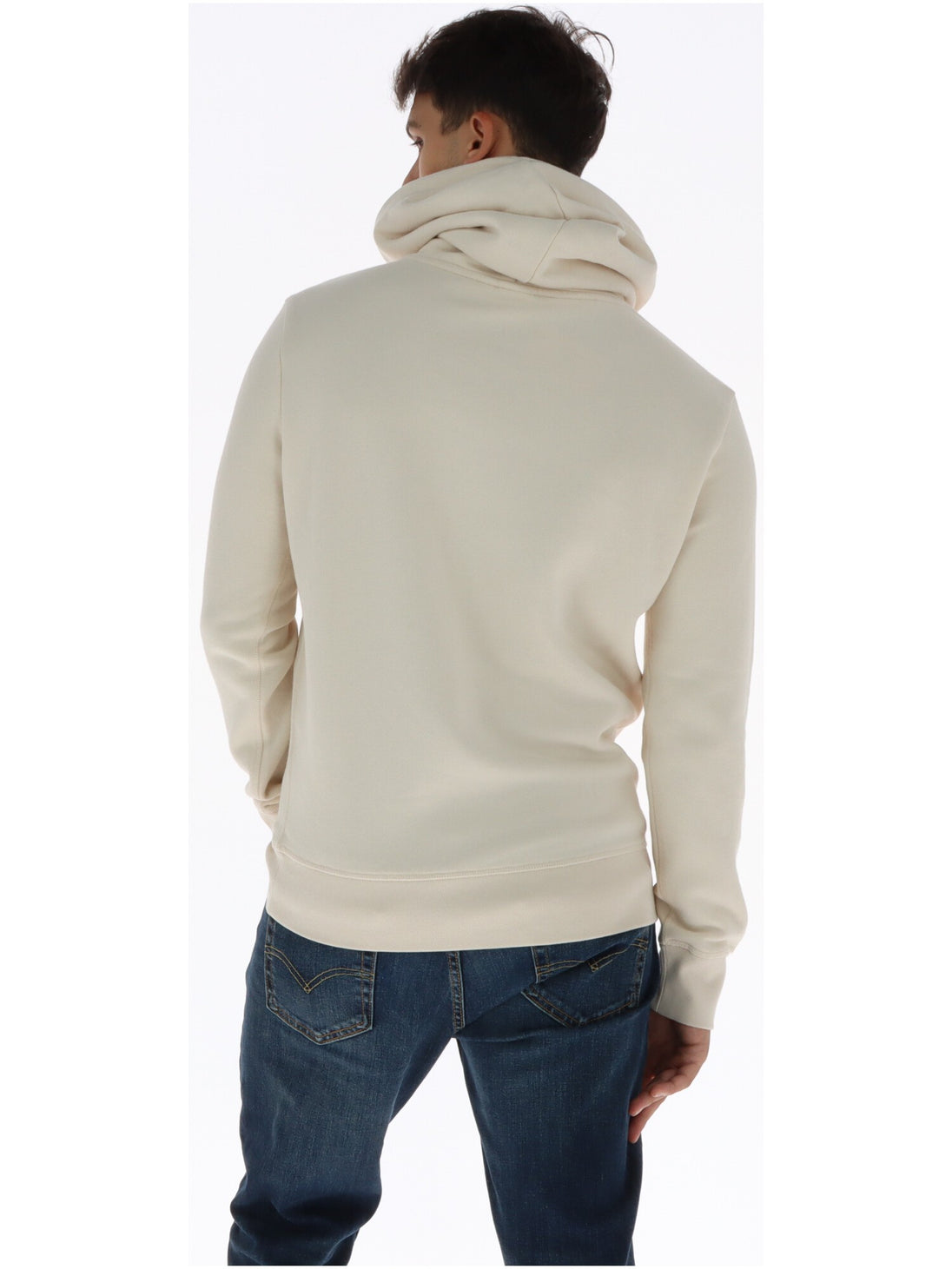 Sweat Superdry couleur beige — vue 2