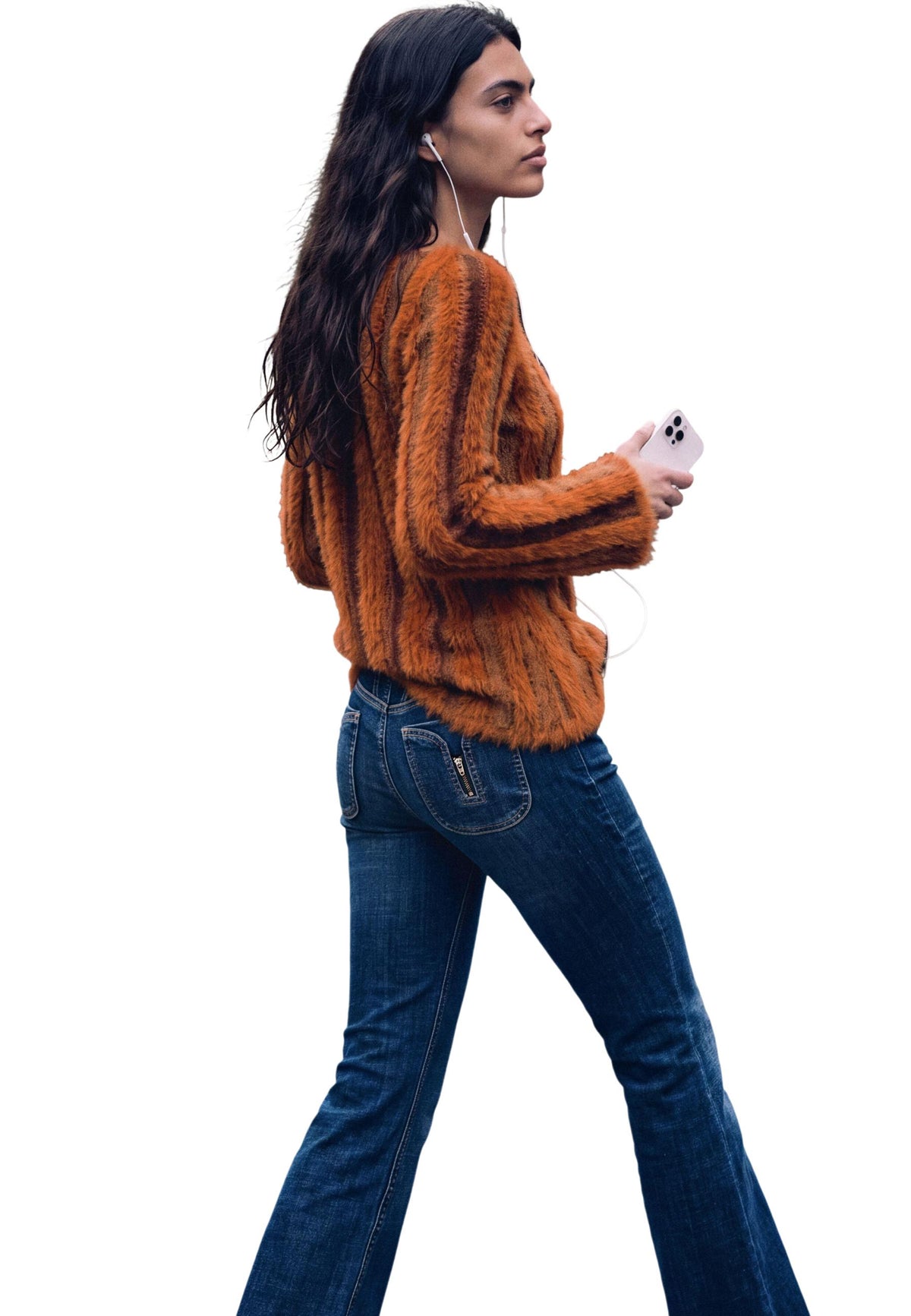 Pull Desigual couleur marron — vue 4