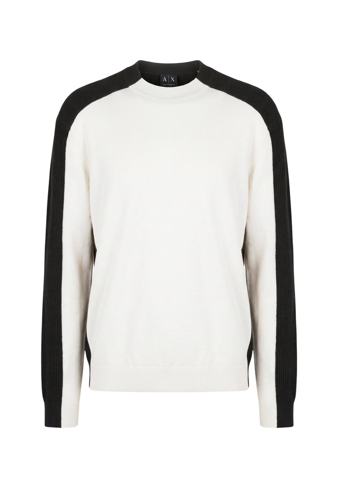 Pull Armani Exchange couleur blanc — vue 3