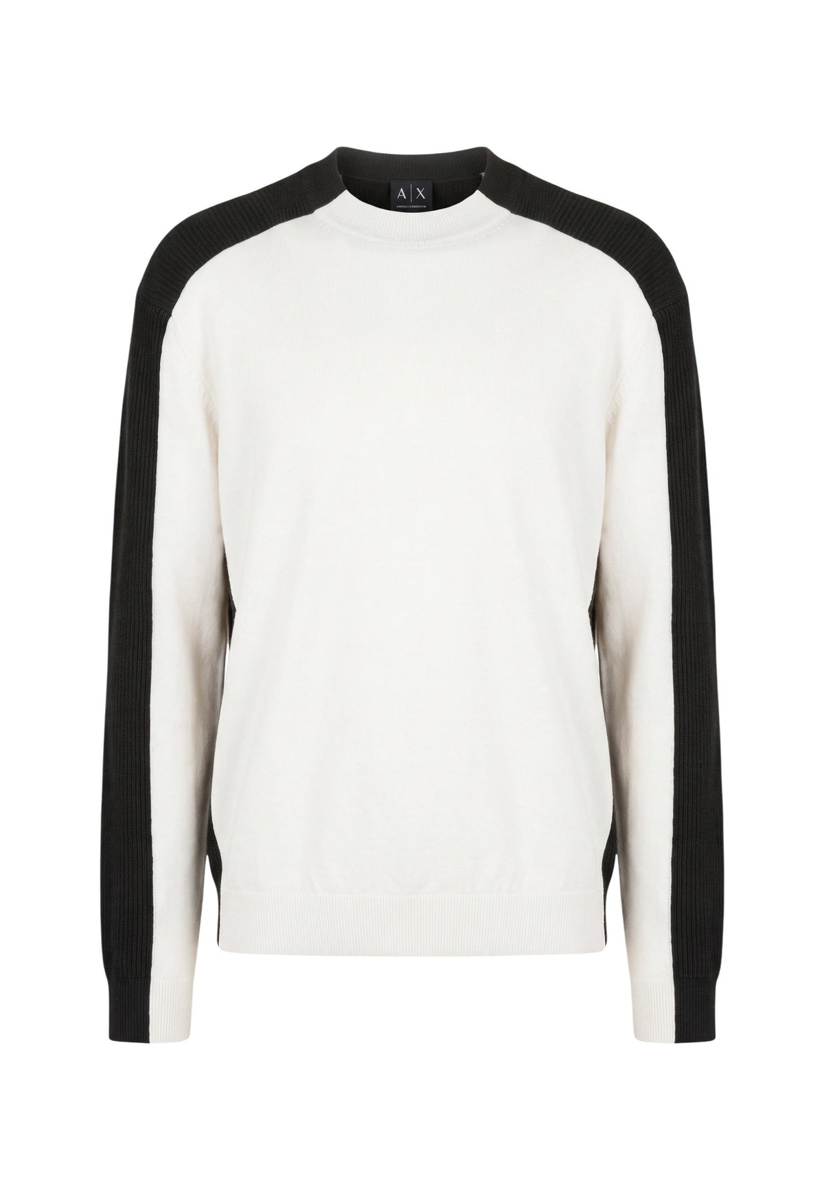 Pull Armani Exchange couleur blanc — vue 3