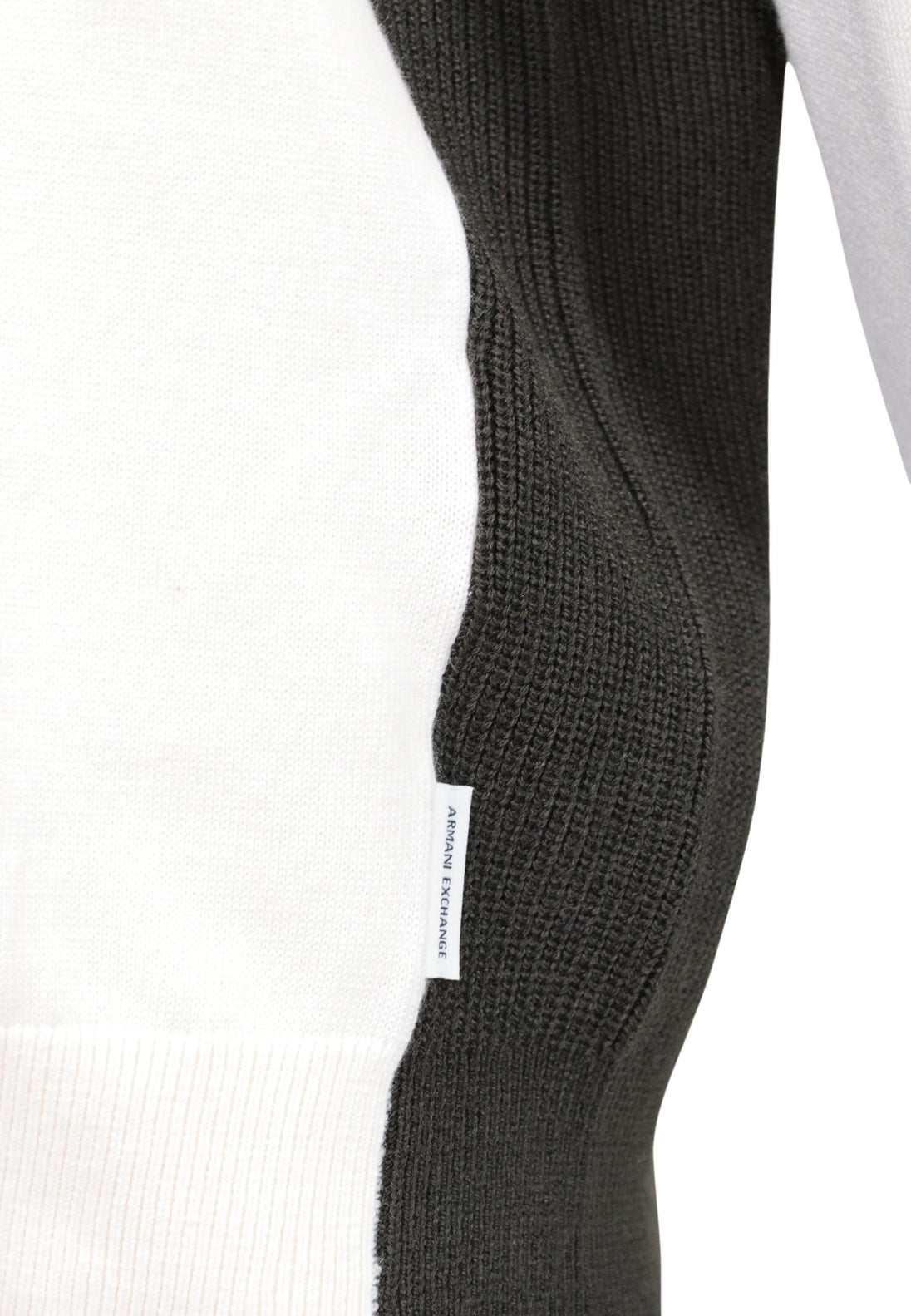 Pull Armani Exchange couleur blanc — vue 5