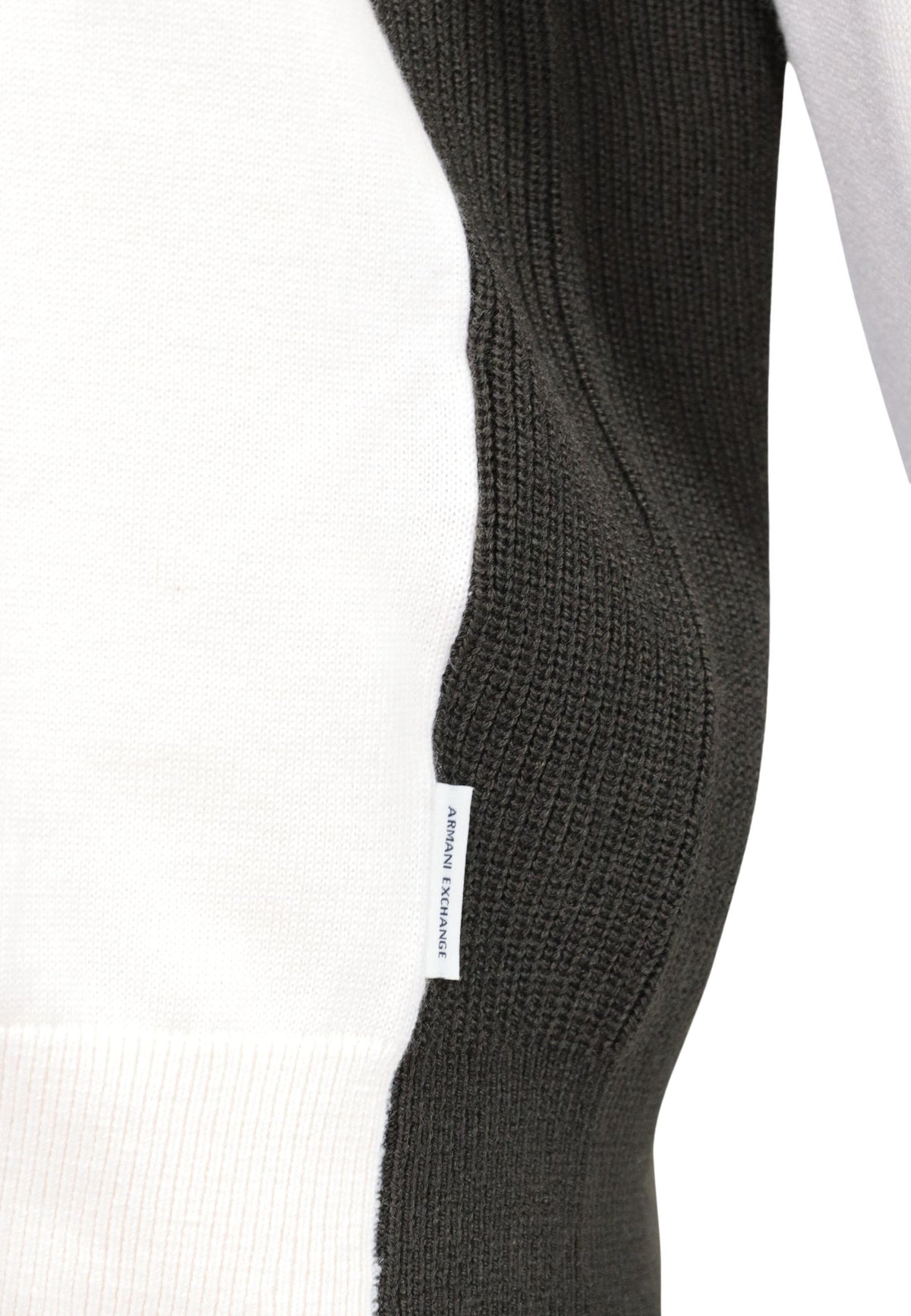 Pull Armani Exchange couleur blanc — vue 5