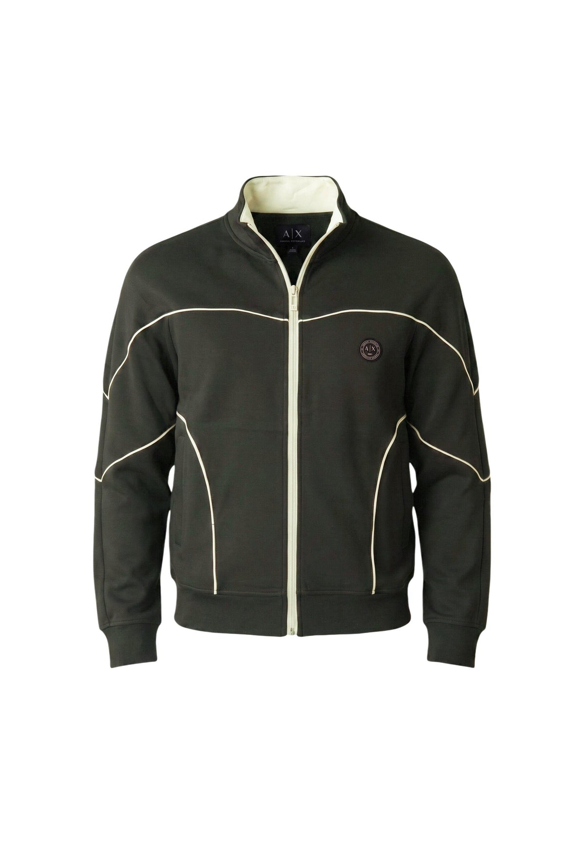 Sweat Armani Exchange couleur vert — vue 2