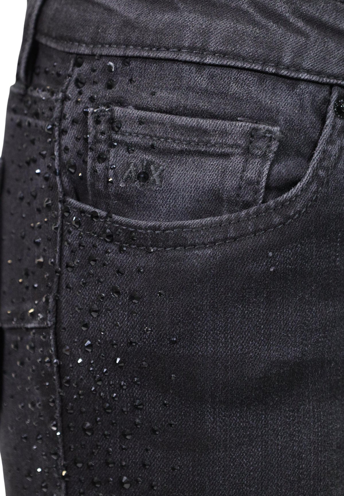 Pantalon Armani Exchange couleur noir — vue 5