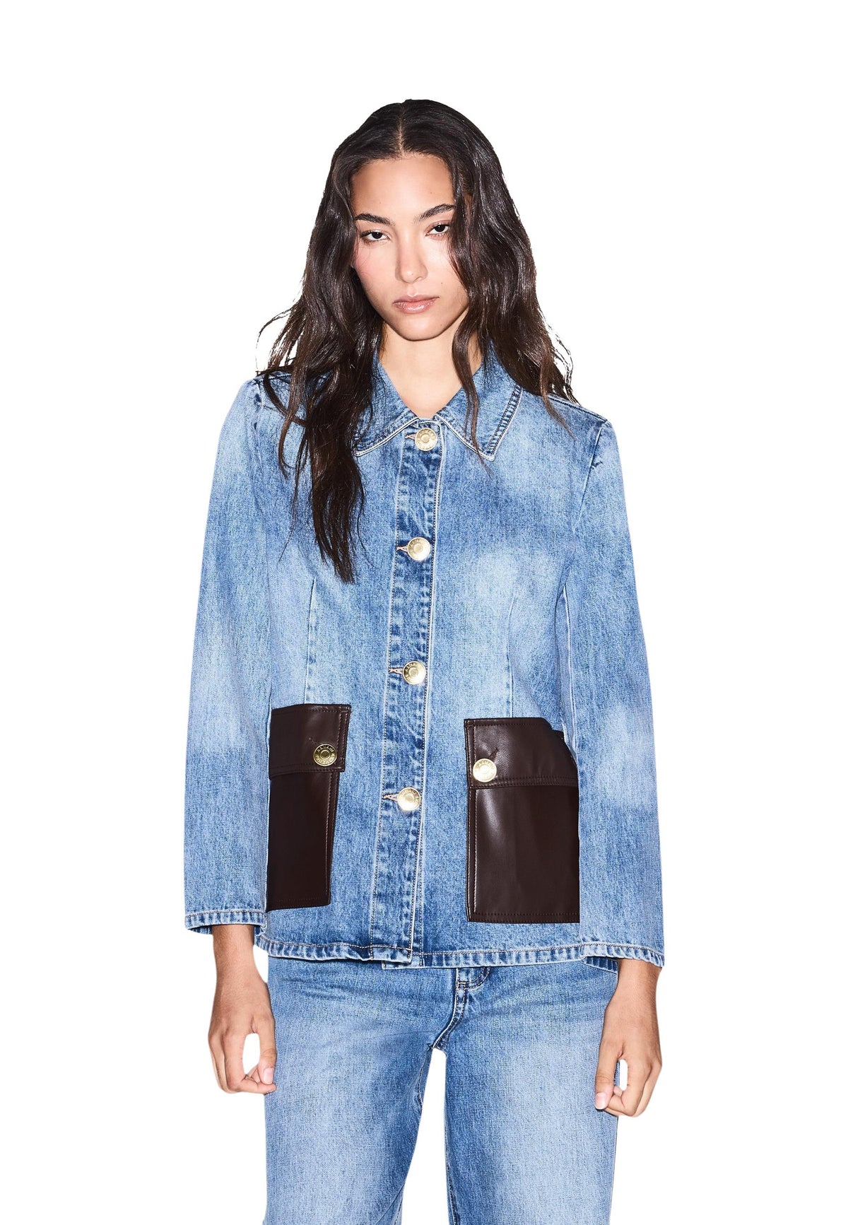 Veste Armani Exchange couleur bleu