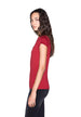 T-shirt Armani Exchange couleur rouge — vue 3