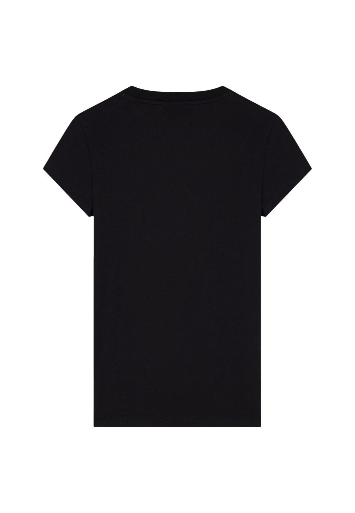 T-shirt Armani Exchange couleur noir — vue 4