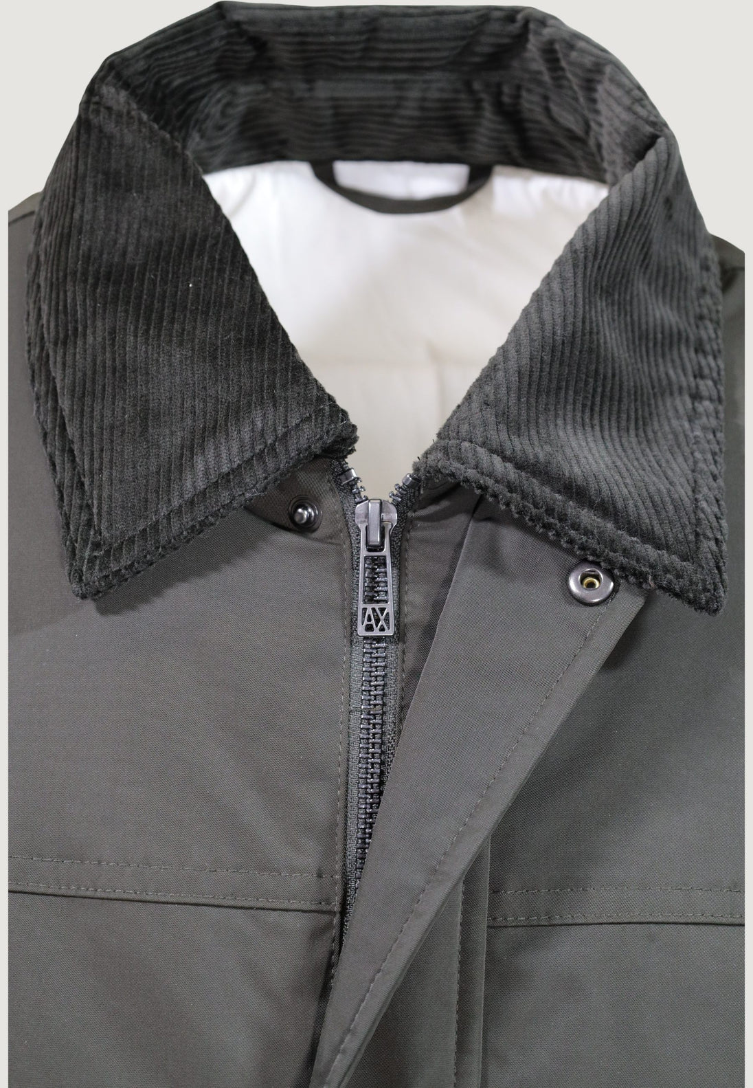 Veste Armani Exchange couleur vert — vue 5
