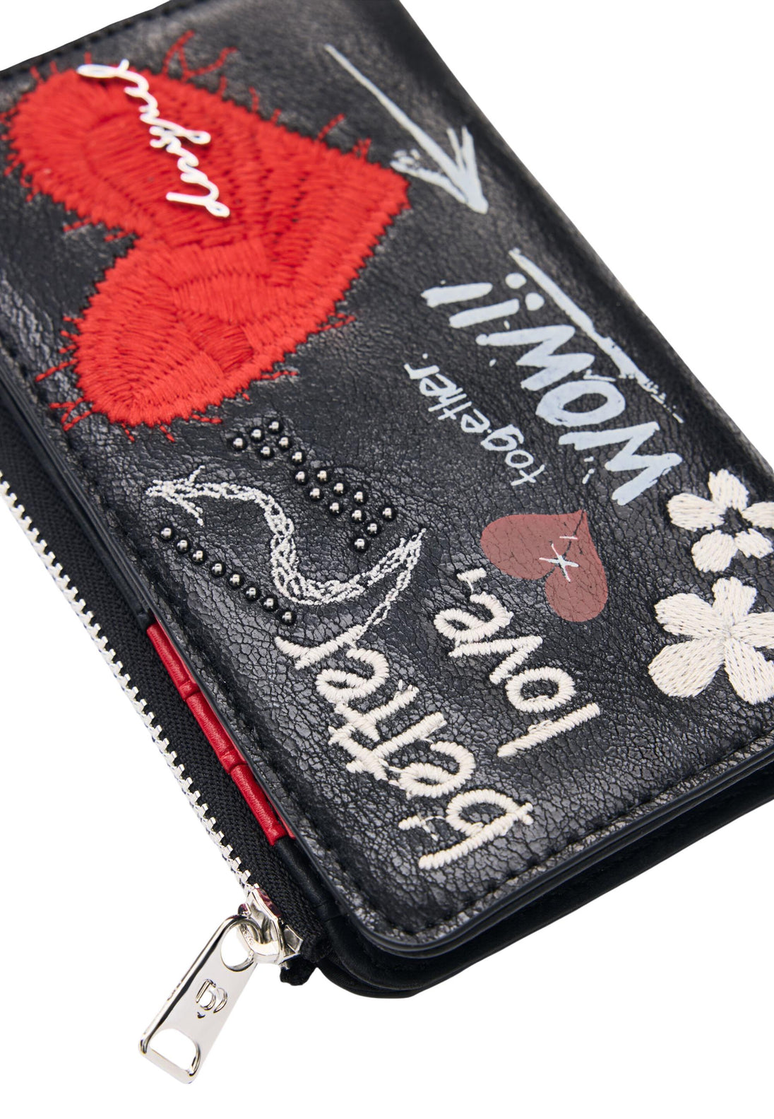 Portefeuille Desigual couleur noir — vue 4