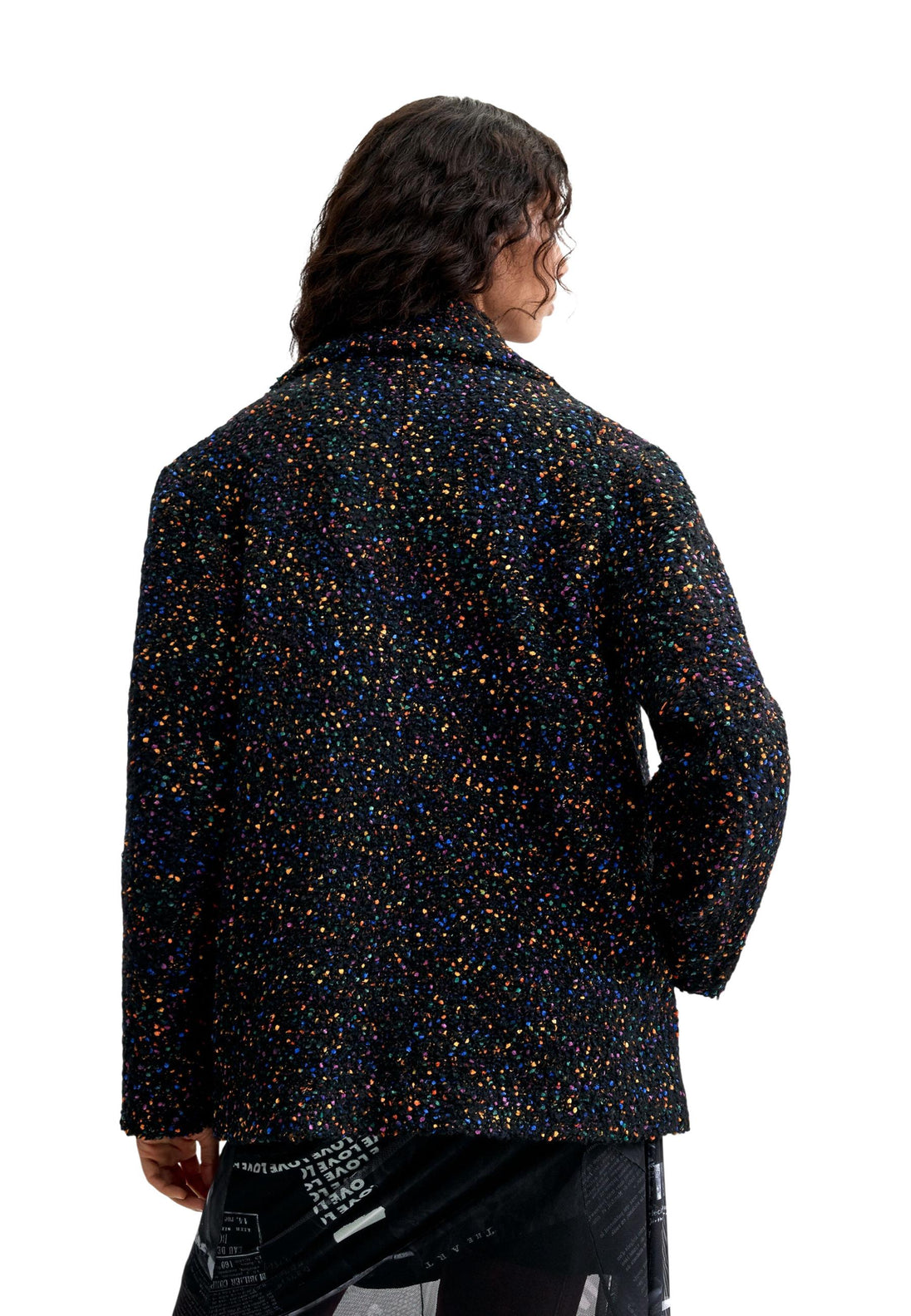 Manteau Desigual couleur noir — vue 2