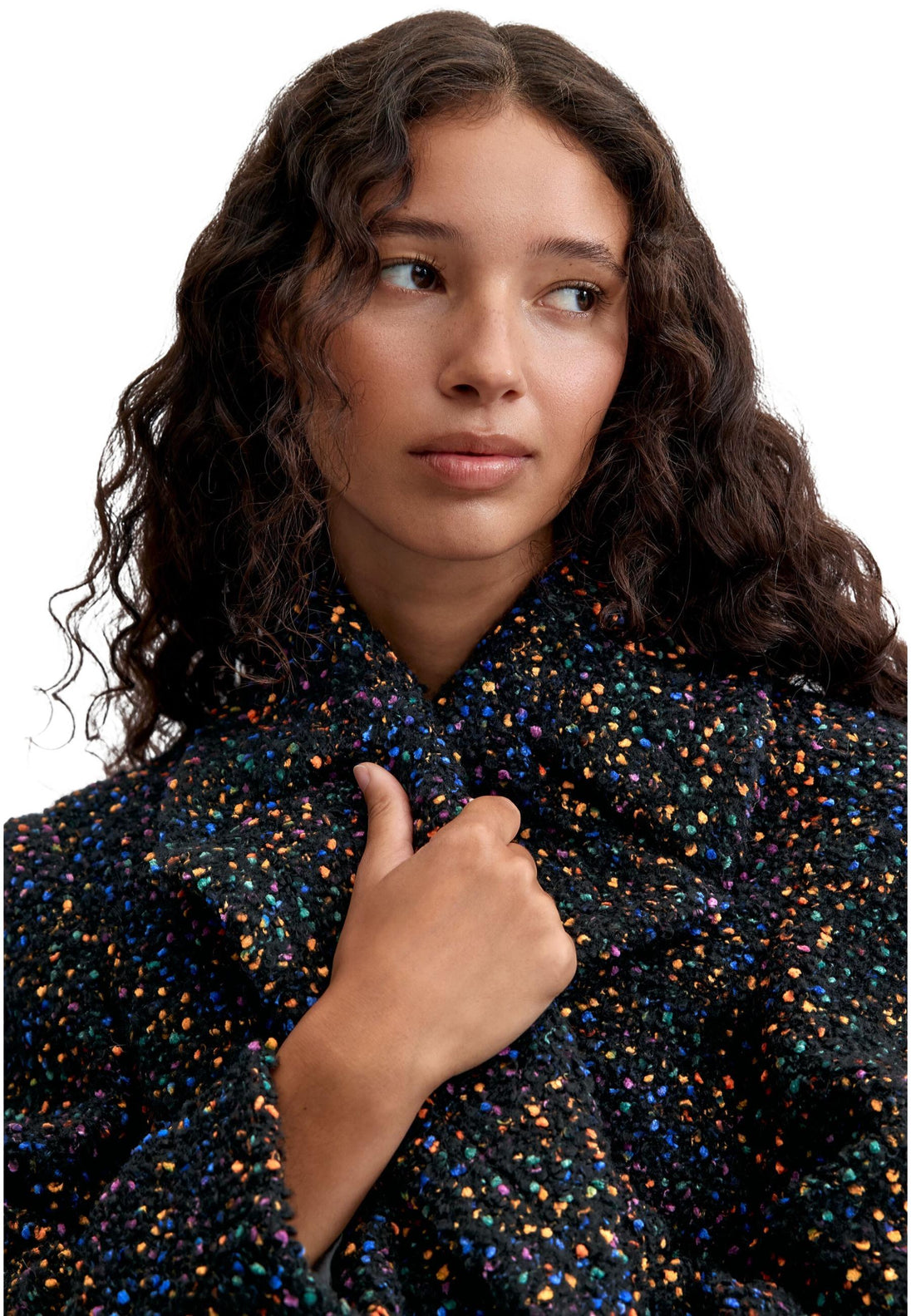 Manteau Desigual couleur noir — vue 4