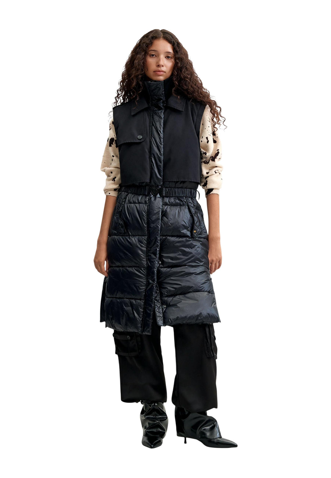 Veste Desigual couleur noir — vue 2