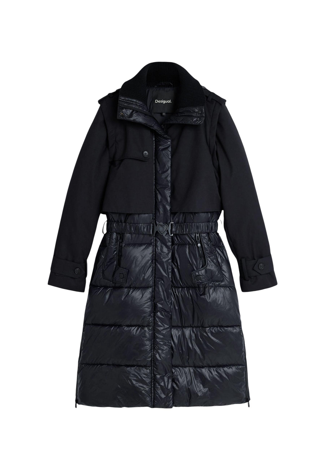 Veste Desigual couleur noir — vue 4