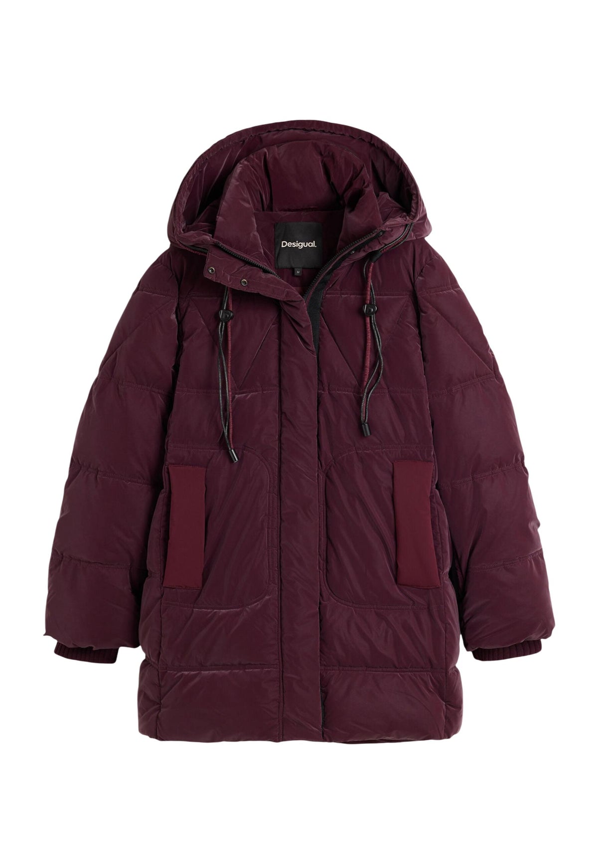 Veste Desigual couleur violet — vue 5