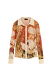 Chemise Desigual couleur beige — vue 5