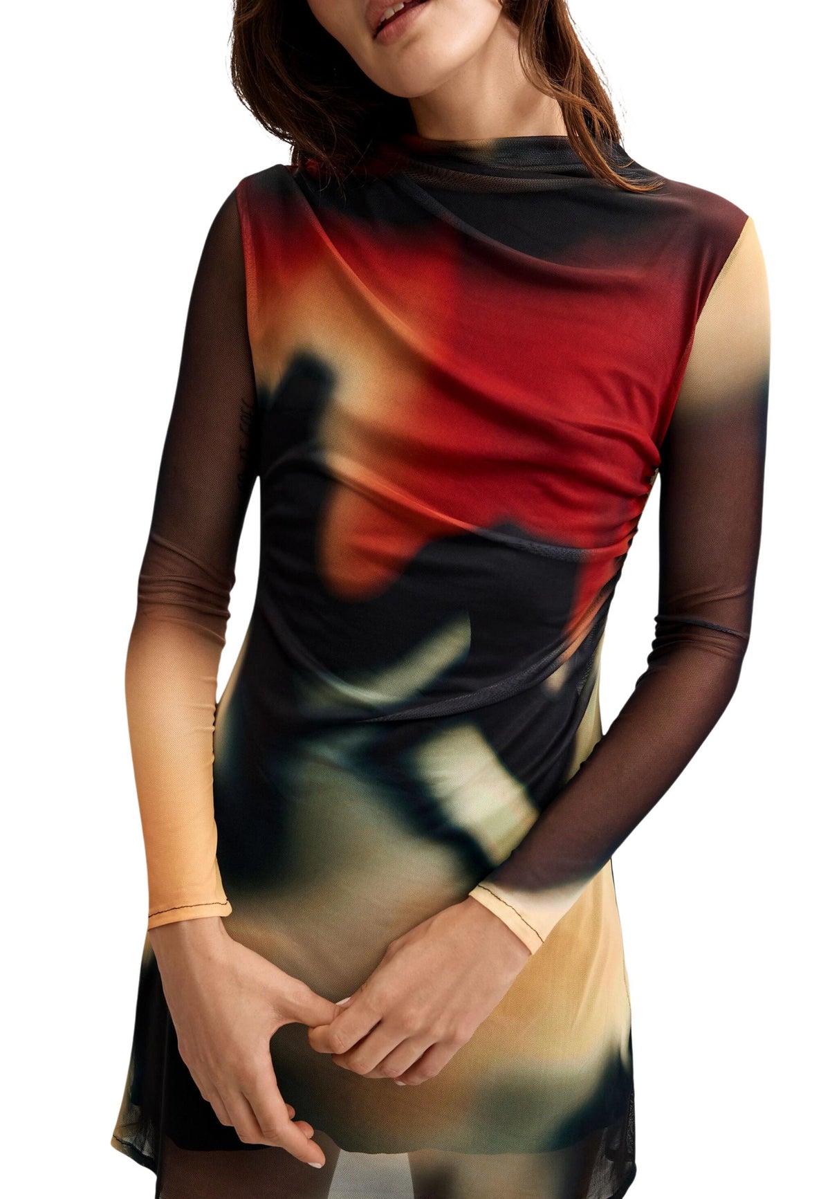 Robe Desigual couleur noir — vue 5