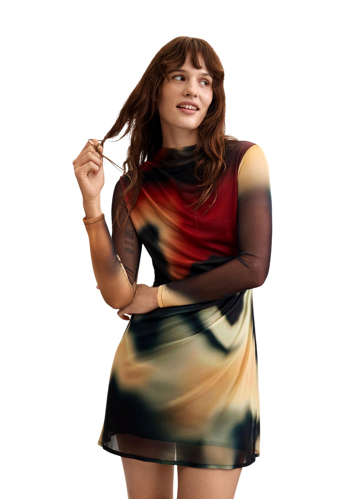 Robe Desigual couleur noir — vue 2
