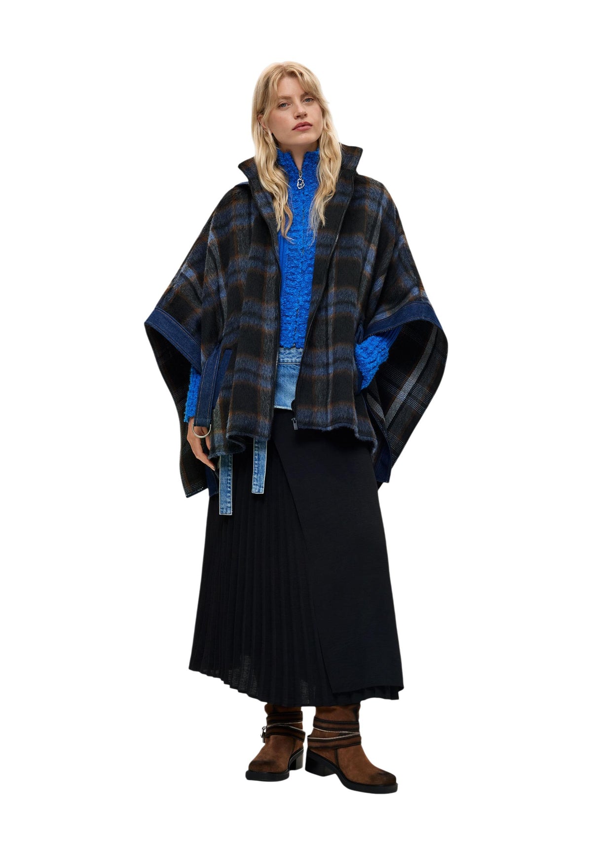 Veste Desigual couleur bleu — vue 2