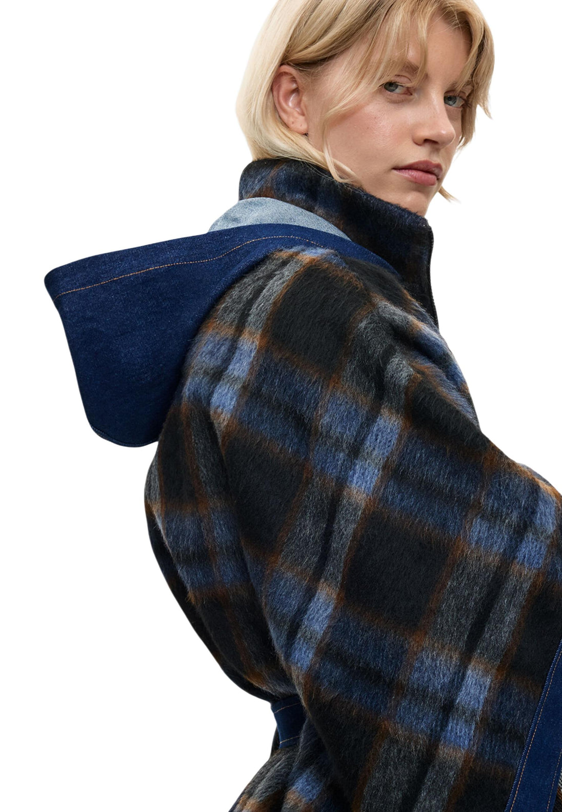 Veste Desigual couleur bleu — vue 5