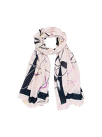 Écharpe Desigual couleur rose — vue 4