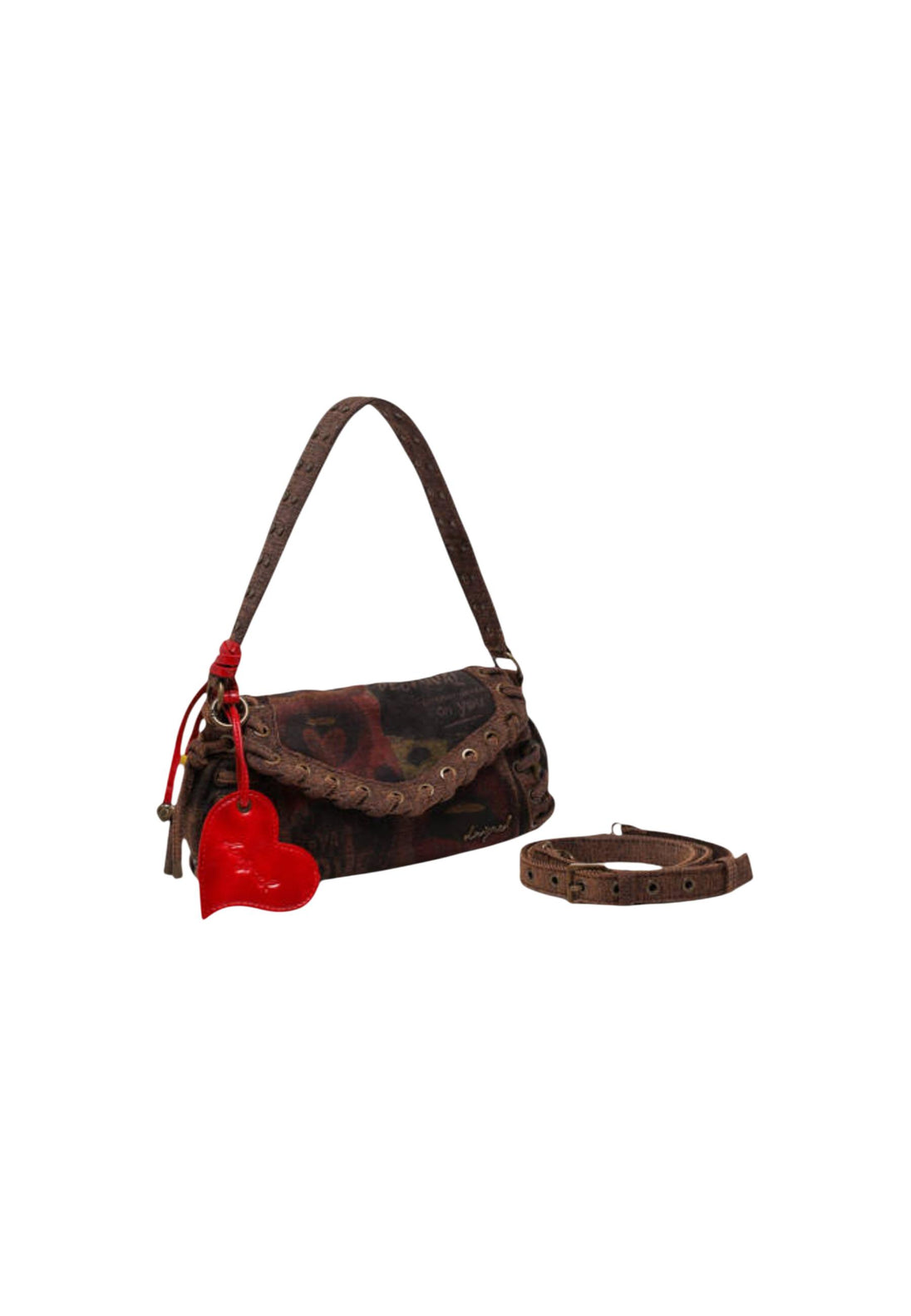 Sac Desigual couleur bordeaux — vue 2