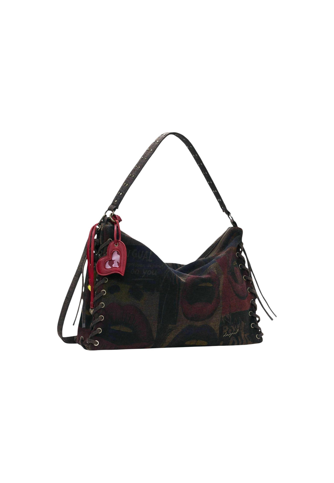 Sac Desigual couleur bordeaux — vue 2