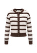Cardigan Choral couleur marron — vue 2