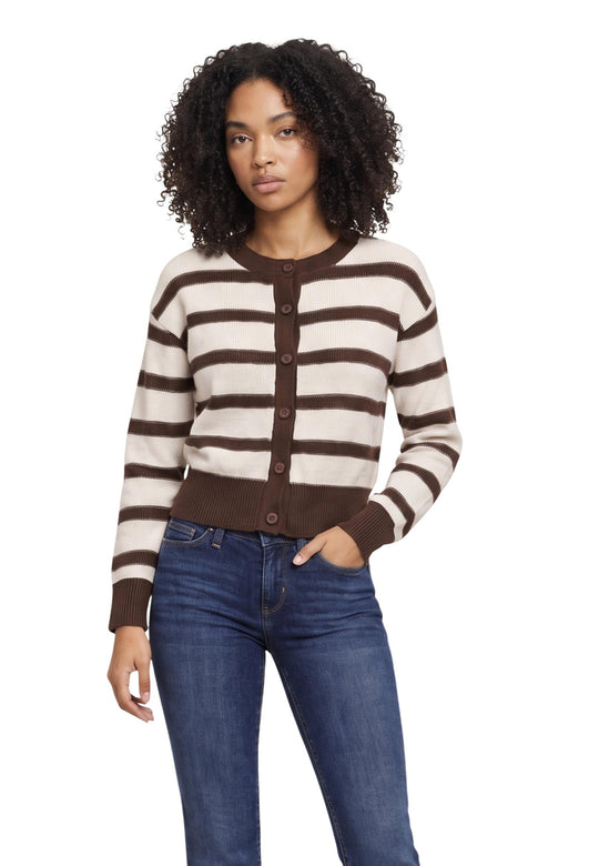 Cardigan Choral couleur marron