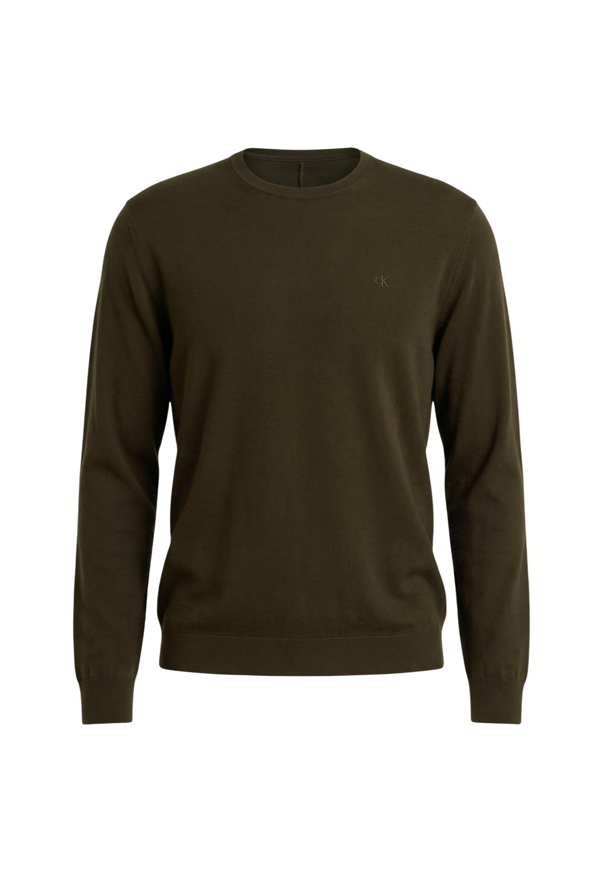Pull Calvin Klein couleur vert — vue 2