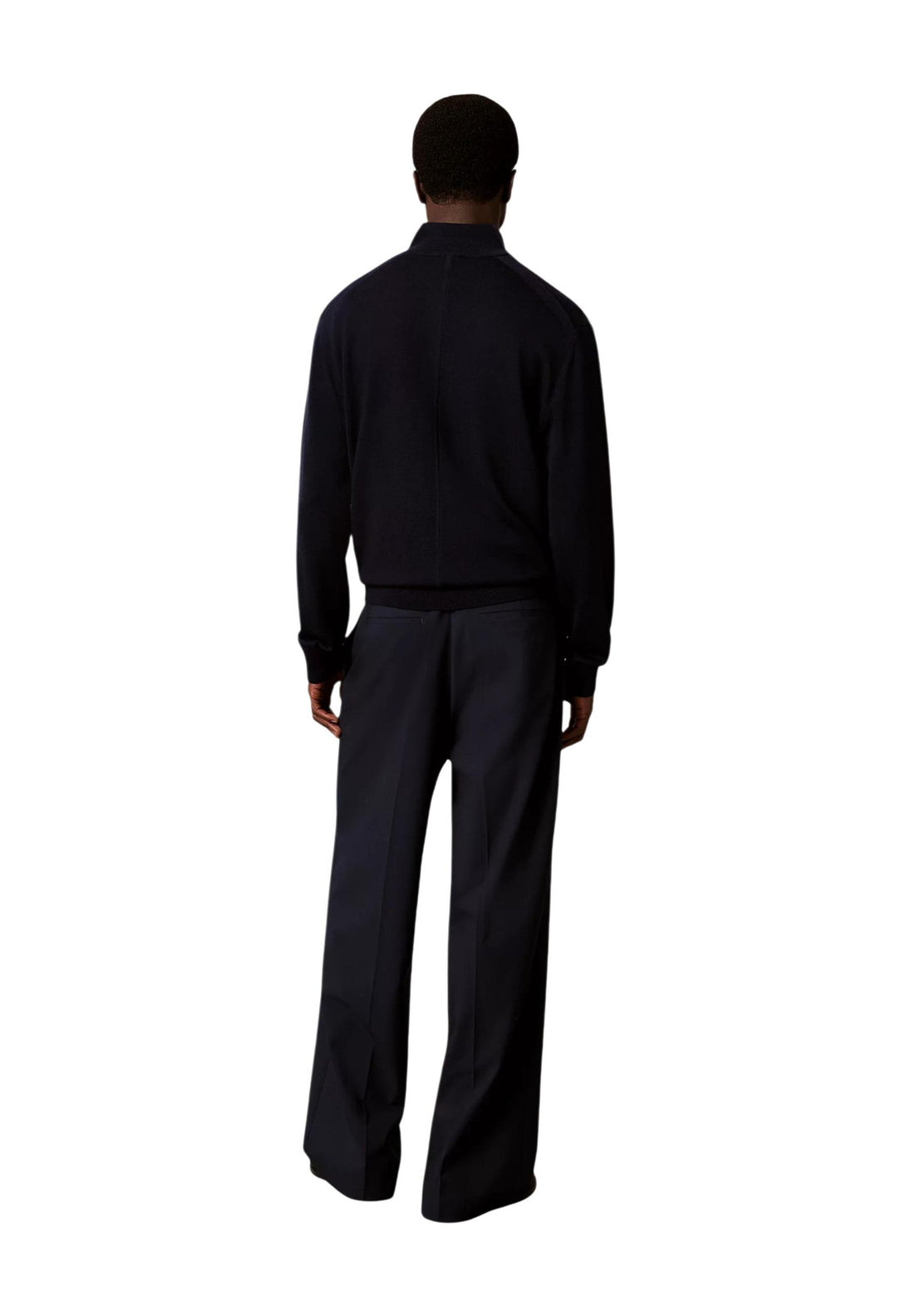 Pull Calvin Klein couleur bleu — vue 5