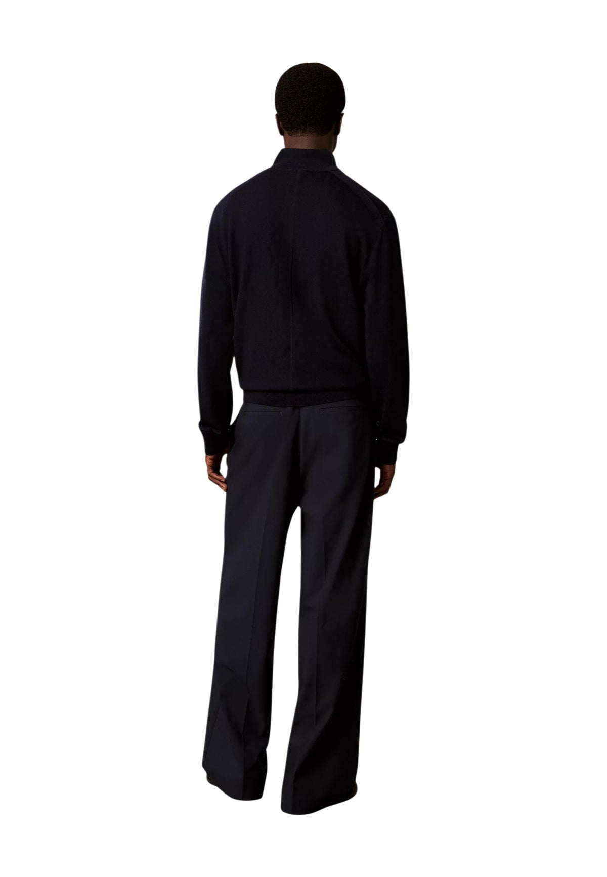 Pull Calvin Klein couleur bleu — vue 5