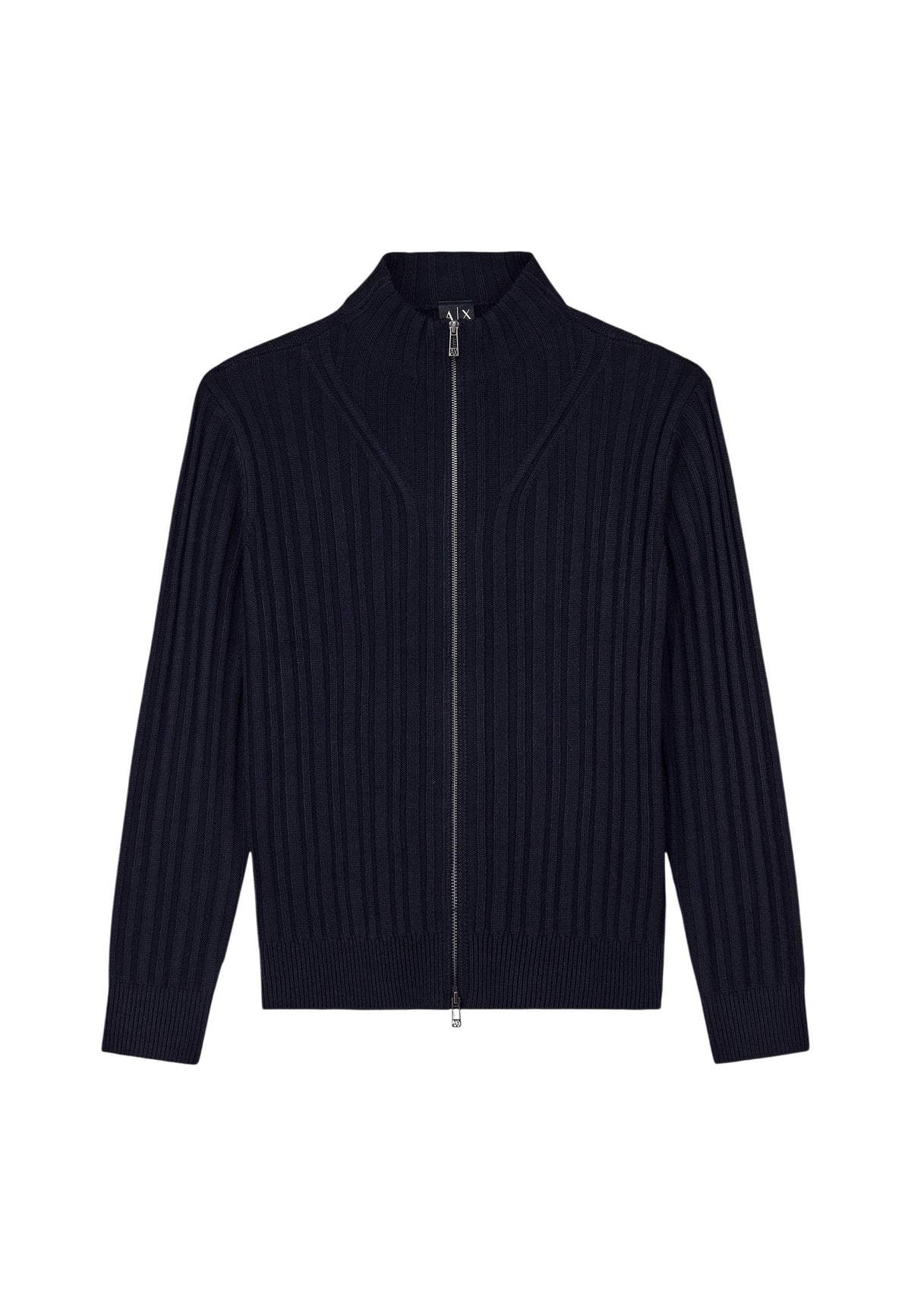 Cardigan Armani Exchange couleur bleu — vue 2