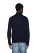 Cardigan Armani Exchange couleur bleu — vue 4