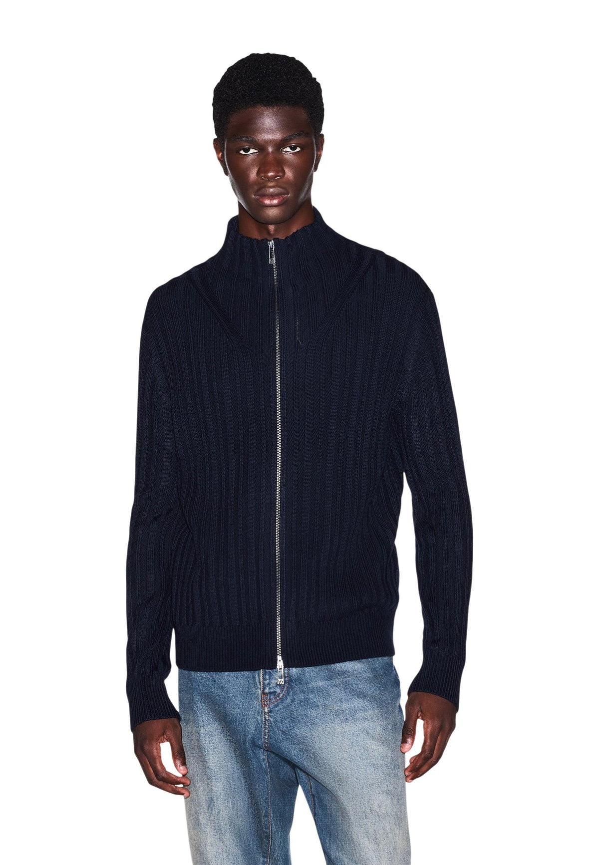 Cardigan Armani Exchange couleur bleu