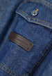 Chemise Armani Exchange couleur bleu — vue 5