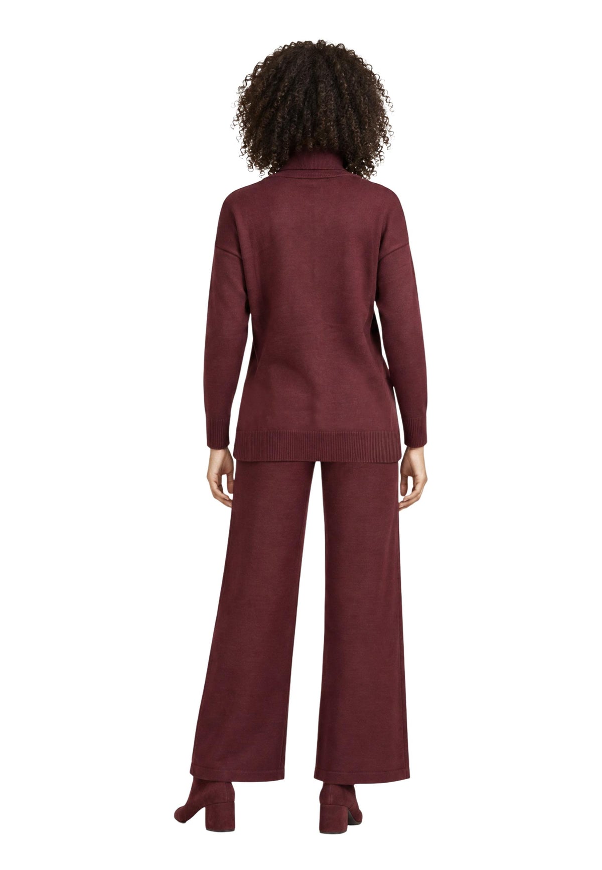 Pull Choral couleur bordeaux — vue 4